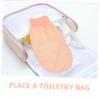 ABOOFAN Bathing Glove Spa Gloves Exfoliating Effect Body Cleaning Mitts for Shower Bath Pink view 4