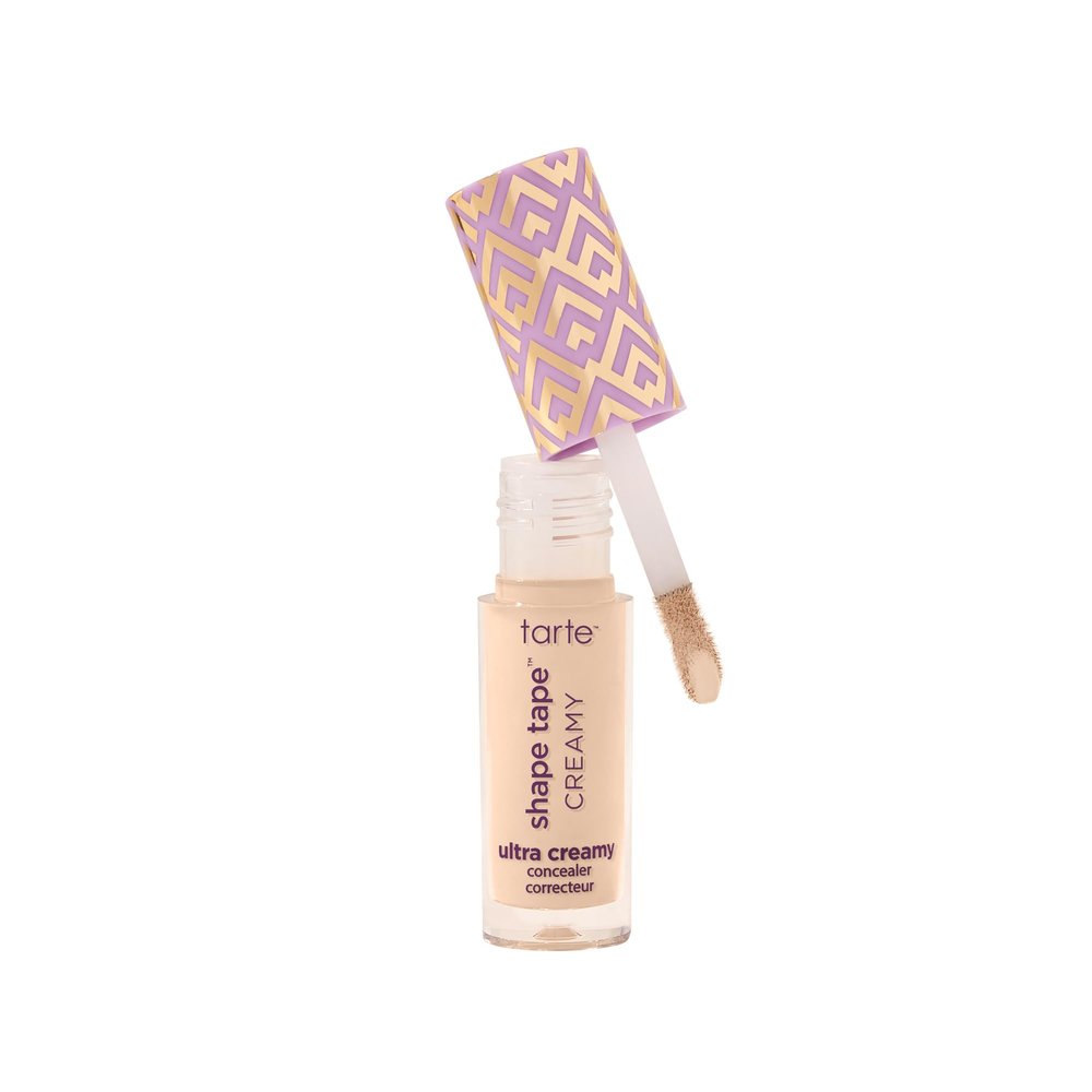 tarte shape tape creamy concealer  Coverage, Hydrating, Natural Matte Finish Formula for Under Eye, Dark Circles, Fine Lines, Redness & Discoloration, Dermatologist-Tested, Vegan, Cruelty-Free