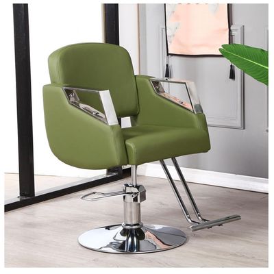 Barber Stylist, Styling Heavy Duty Hydraulic Pump, 360 Swivel Hair Salon Chair with Footrest for Beauty Spa Shampoo, Max Load Weight 330 Lbs,B