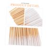 Beaupretty 300pcs Reusable Cotton Swabs Soft Pointed Makeup Accessories Convenient Household Tipped Travel Cotton Swabs Ear Cleaning Liquid Swabs Eyebrow Accessory Safety Swabs Shaft view 4
