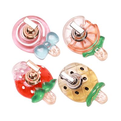 4pcs Resin Nail Practice Holder with Magnetic Base for Tips