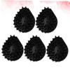 HOODANCOS 5pcs Multi-Purpose Steam Brush Heads for Cleaning Machines Durable Hair Brush Accessories for Home Use Cleaning for Tools and Electronics Sturdy Design for Performance view 4