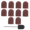 WRITWAA 1set Multi-functional Manicure Polishing Drill Bits for Nail Art Sanding Bands for Dead Skin Removal Nail Reshaping for Home view 1