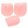 CALLARON 3pcs Makeup Brush Holders Travel Organizer Silicone Protective Covers Compact view 1