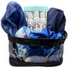 Enchanted Curl Box, Intro Guide to Curly Hair, Curly Hair Shampoo Conditioners and Curl Cream, Silk Accessories (Navy) view 1