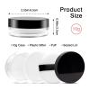 10g Refillable Loose Powder Container with Sifter & Puff  Travel Cosmetic Jar Compact with Lid, Empty Makeup Box for Face Powder view 4