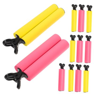 SAFIGLE 12pcs High Temperature Heat Insulation Clip for Hair Perm Rods Multi-functional Hair Styling Tool Salon Accessory