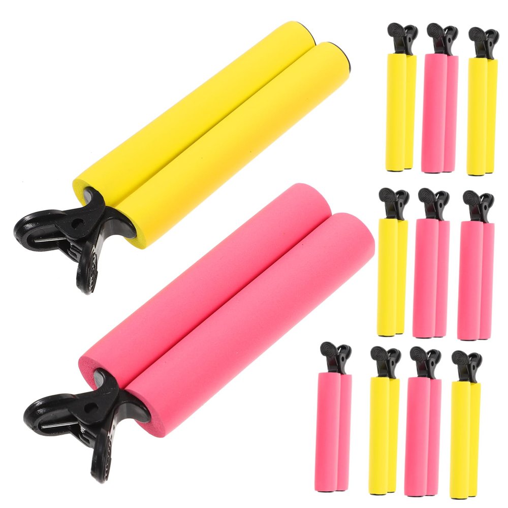 SAFIGLE 12pcs High Temperature Heat Insulation Clip for Hair Perm Rods Multi-functional Hair Styling Tool Salon Accessory