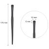 A09 Hand Crafted Makeup Brushes Soft Saikoho Goat Hair Smoky Eye Shadow Smudge Brush Ebony Wood Handle Professional Make Up Brush view 2