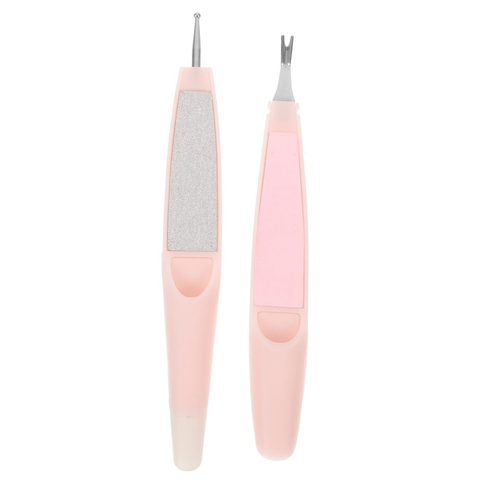 FOMIYES 1set Nail Cuticle Remover Tool Dotting Applicator for Nail Art Ergonomic Design Compact Lightweight Cuticle Pusher for Home Salon Use Manicure Accessory