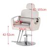 Barber Salon Chair for Hair Stylist,Height Adjustable Hair Chair with Professional Hydraulic PUM,Multi-Function Shampoo Tattoo Beauty Salon Hairdresser Armchair,Blue,A view 2