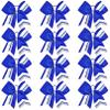 12PCS Cheer Bows Bulk Glitter Cheerleading Bows Girls Hair Bows Cheer Bows Elastic Band Ponytail Holder for Cheerleaders Teen Girls College Sports Competition view 1