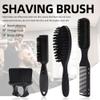 Bloepum 4 Piece, Handle, Black Luxury Professional Hair Salon Tool for Men view 4