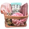Enchanted Curl Box, Intro Guide to Curly Hair, Curly Hair Shampoo Conditioners and Curl Cream, Silk Accessories (Pink) view 1