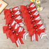 12PCS Cheer Bows Bulk Glitter Cheerleading Bows Girls Hair Bows Cheer Bows Elastic Band Ponytail Holder for Cheerleaders Teen Girls College Sports Competition view 4