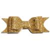 10Pcs 9.5CM Glitter Gold Powder Hair Bow Clips, 9.5cm Three-Layer Design (10Pcs Pink, With Clip) view 3