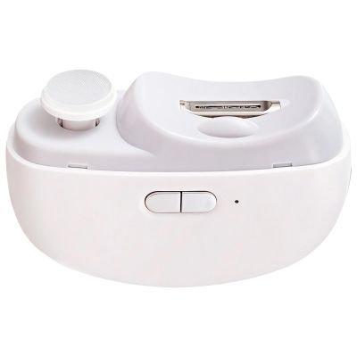 2-Speed Electric Nail Clipper & Trimmer, Rechargeable Polisher For Children And Adults