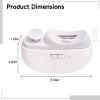 2-Speed Electric Nail Clipper & Trimmer, Rechargeable Polisher For Children And Adults view 4