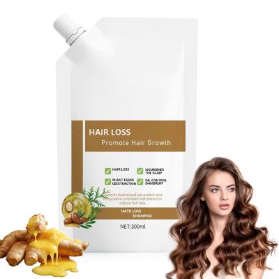 300ML Anti-Hair Fall Hair Loss Shampoo, Anti-Hair Fall Promote Hair Growth Shampoo, Rich in Various Plant Extracts, for all Hair Types (1Pcs)