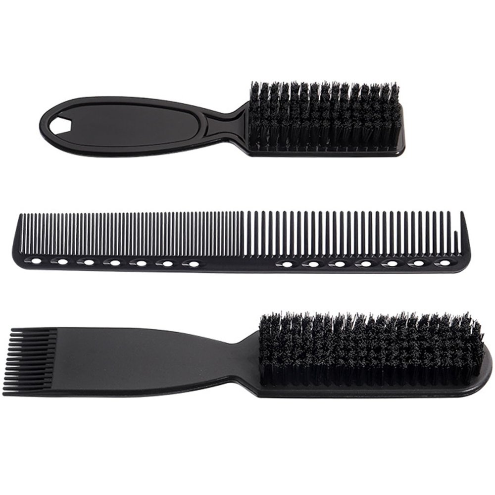 baojielai 3 Pcs Man Beard Brush Beard Brush Double Head Hair Styling Brush Mustache Brushes Hair Brush