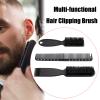 baojielai 3 Pcs Man Beard Brush Beard Brush Double Head Hair Styling Brush Mustache Brushes Hair Brush view 3