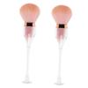 Beaupretty 2pcs Nail Dust Brush Wine Shape Soft Bristles for Makeup and Powder Removal Portable Cleaning Tool for Home and view 1
