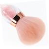 Beaupretty 2pcs Nail Dust Brush Wine Shape Soft Bristles for Makeup and Powder Removal Portable Cleaning Tool for Home and view 3