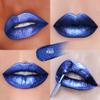 Depuplum Blue Lipsticks for Women Metallic Lipstick Long Lasting Non Stick Cup Lip Gloss, Shimmer Lightweight Hydrating Full Coverage Lip Color, DP118 R&B view 3