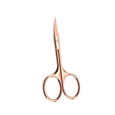 CALLARON 4pcs Beard Scissors Nose Hair Trimmer Precision Cutting Stainless Steel for Men Barbershop Home Use Random Color
