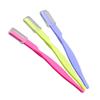 Vaguelly Stainless Steel Eyebrow Razor Trimmer Kit 3-Piece Portable Eyebrow Makeup Tool for Women Comb for Grooming view 1
