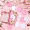 100 Pcs Pink Bow Compact Mirror Bulk 2.8' Pink Mini Gift Coquette Party Favor Makeup Preppy Supply for Purse Travel Folding Pocket Small Mirror Bridal Baby Shower Quinceaera Christmas Gift for Women view 3
