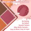 8 Colors Face Matte Blush Palette Shading Blusher - Buildable Facial Cheek Blusher Contour Bronzing Pressed Powder Makeup Pallet Women Gift Set (8 Colors Face Blush Palette) view 4