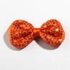 10Pcs Sequin Hair Bows, 3.5 Inches, Sparkly Bowknot Hair Accessories (10Pcs White, With Clip) view 4