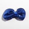 10Pcs Sequin Hair Bows, 3.5 Inches, Sparkly Bowknot Hair Accessories (10Pcs Black, With Clip) view 4