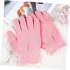 PartyKindom 2sets Moisturizing Socks Gloves Spa Hydrating Callus Remover Women Grippy Socks view 2