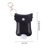 PACKOVE 3sets Empty Bottle Keychain Leather Case Leakproof Squirt Water Bottle for Travel School Office view 2