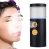 Rechargeable Portable Spray Atomization Moisturizing Face Steaming Sprayer 20ml - Black with Uniform Atomization Technology for Deep Skin Moisturizing (White) (Black) view 1