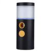 Rechargeable Portable Spray Atomization Moisturizing Face Steaming Sprayer 20ml - Black with Uniform Atomization Technology for Deep Skin Moisturizing (White) (Black) view 2