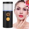 Rechargeable Portable Spray Atomization Moisturizing Face Steaming Sprayer 20ml - Black with Uniform Atomization Technology for Deep Skin Moisturizing (White) (Black) view 3