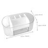 LIFKOME Large Capacity Makeup Brush Storage Box Makeup Brushes Holder Tabletop Organizer for Lipsticks Perfume Sundries view 2