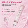 Bikini Trimmer for Women, 2-in-1 Electric Shaver for Bikini Line & Sensitive Areas, Dual Head Womens Razor, IPX7 Waterproof Wet/Dry, USB-C Rechargeable view 4
