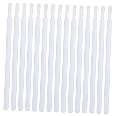 HONMEET 100pcs Eco-friendly Nylon Lip Brush Lipstick Applicator Wands Lip Gloss Brush Make up Accessory Safe for
