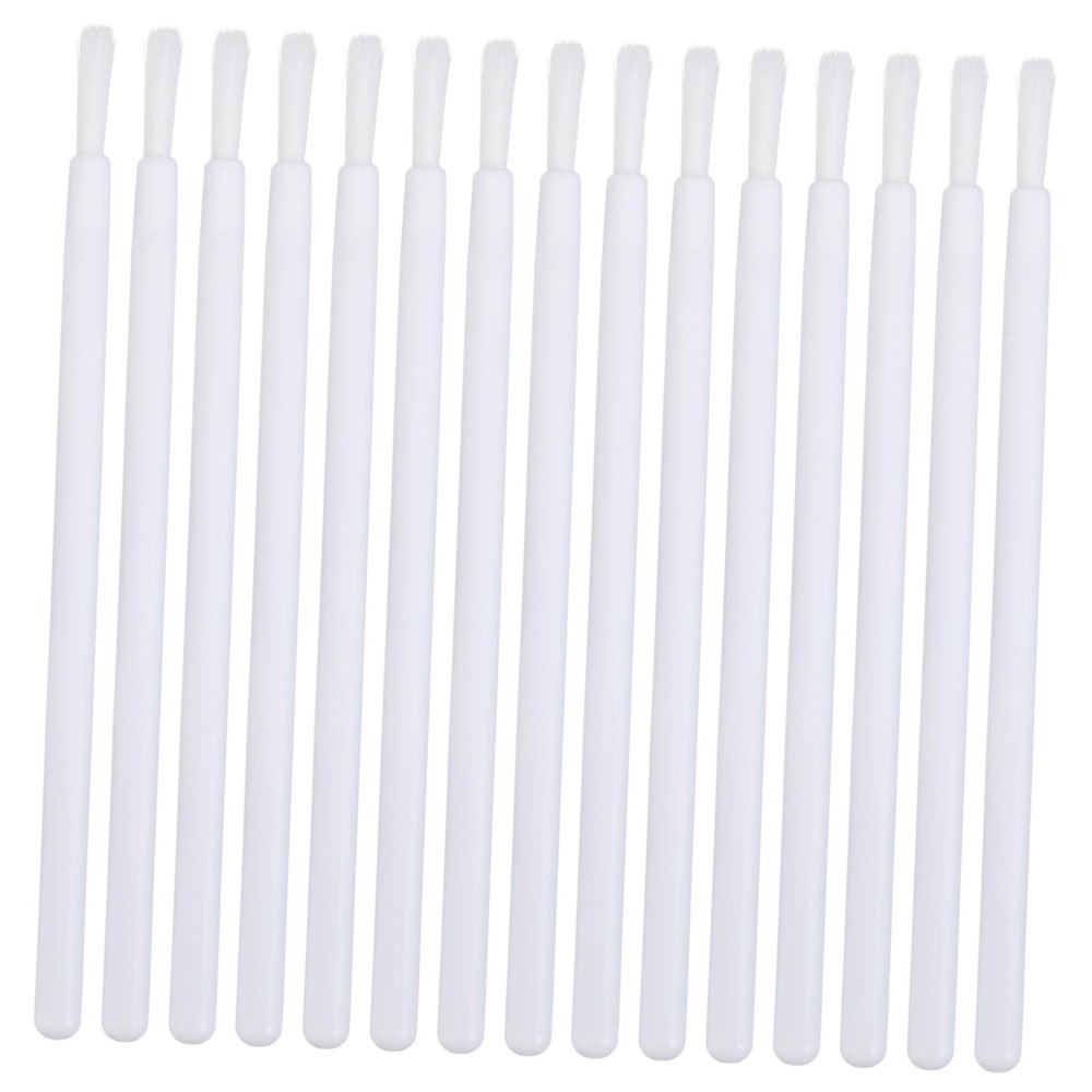 HONMEET 100pcs Eco-friendly Nylon Lip Brush Lipstick Applicator Wands Lip Gloss Brush Make up Accessory Safe for