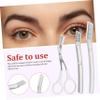 Happyyami 1set Eyebrow Shaping Kit Transparent Eyebrow Grooming Tools for Precision Trimming Safe Use and Comfortable Grip Beauty Accessory for Travel view 4