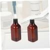 5 Pack 200ml Refillable Shampoo Bottles with Caps for Travel view 3