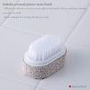Pumice Stone Callus Remover with Nail Brush  Japanese Foot Scrubber for Cracked Heels & Dry Skin view 2