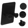 Vaguelly 4pcs Wall Mounted Holder Bathroom Storage Rack for and Brushes Easy to Install Space-saving Design Keeps Dry and Clean view 2