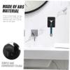 Vaguelly 4pcs Wall Mounted Holder Bathroom Storage Rack for and Brushes Easy to Install Space-saving Design Keeps Dry and Clean view 3