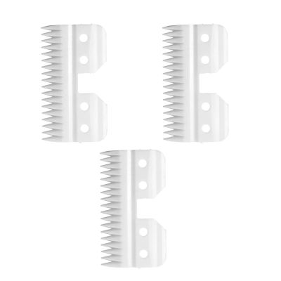 18 Teeths Clipper Blade Replacement Blades for Wahl KM2 KM5 KM10, A5 Style Clippers, 3Pcs