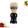 CALLARON Professional Bristle Beard Brush for Men Styling and Cleaning Gentle Skin Portable and Multi-use Facial Brush Smooth Handle view 2